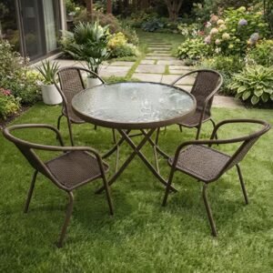 Folding Patio Bistro Set