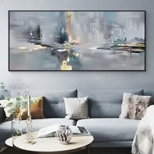 Abstract Oil Painting on Canvas