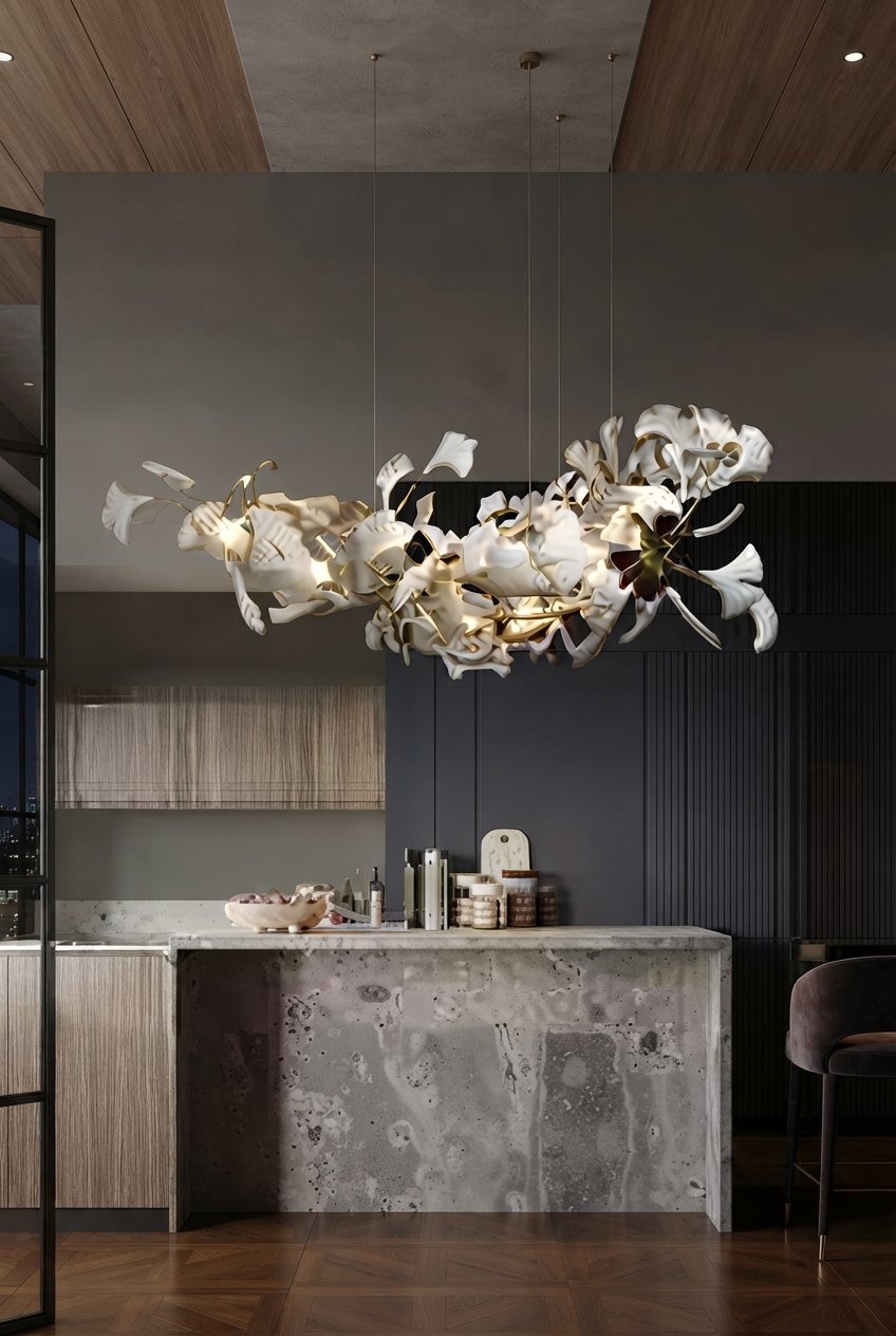 Ceramic Chandelier for Dining Room - Image 2