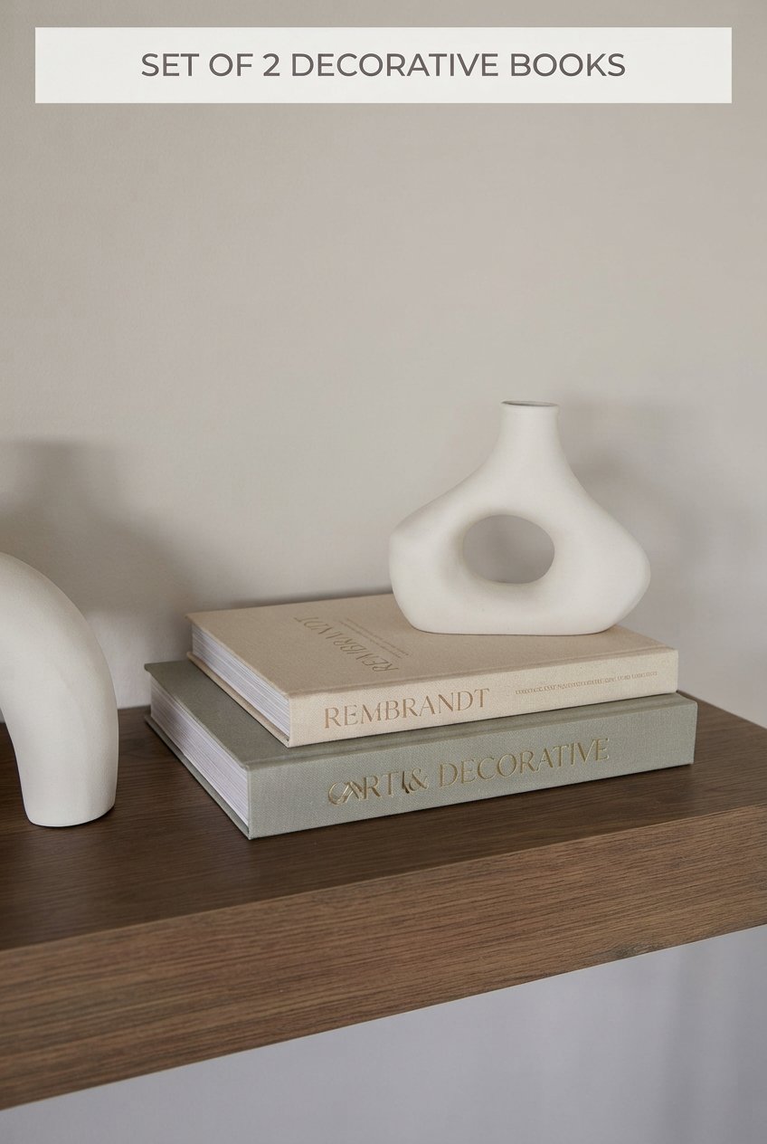 Linen Faux Book Box Set - Image 3