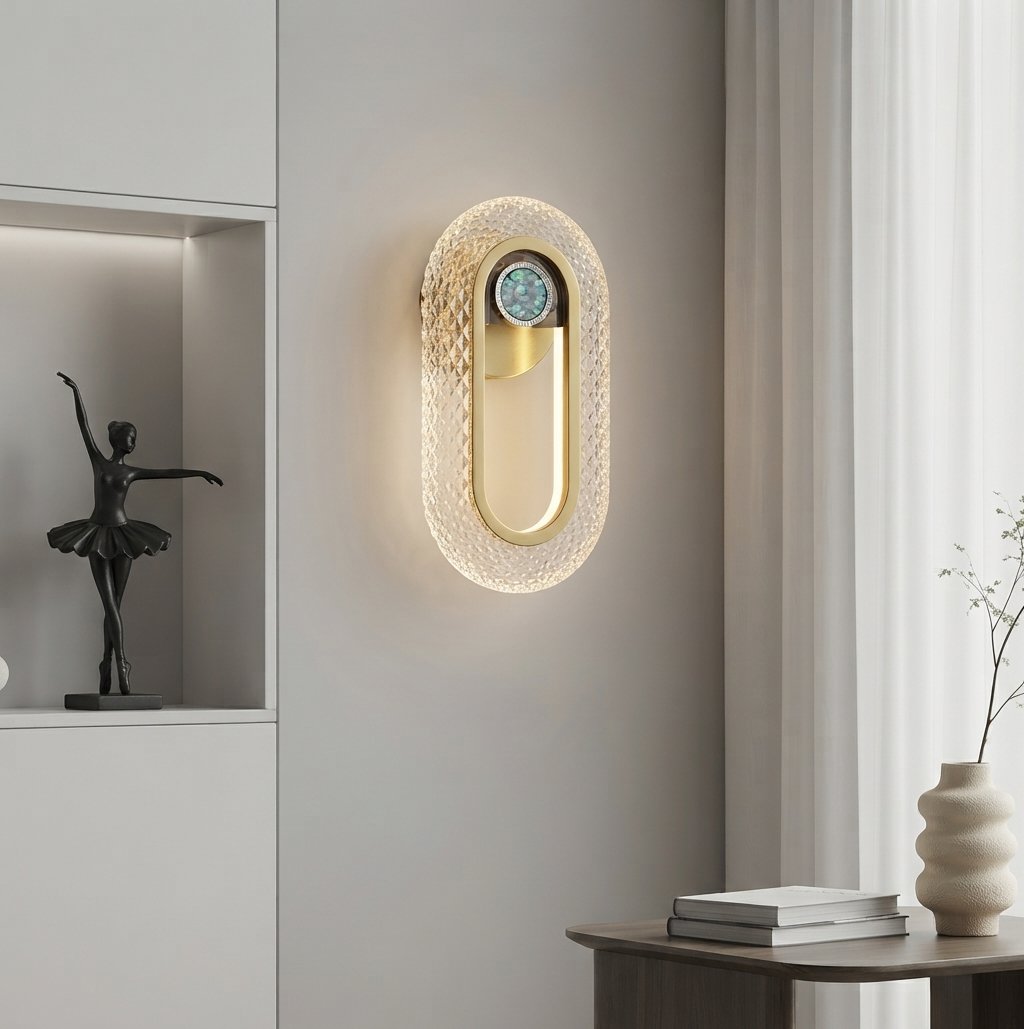 Nordic Iron & Acrylic LED Wall Sconce - Image 5