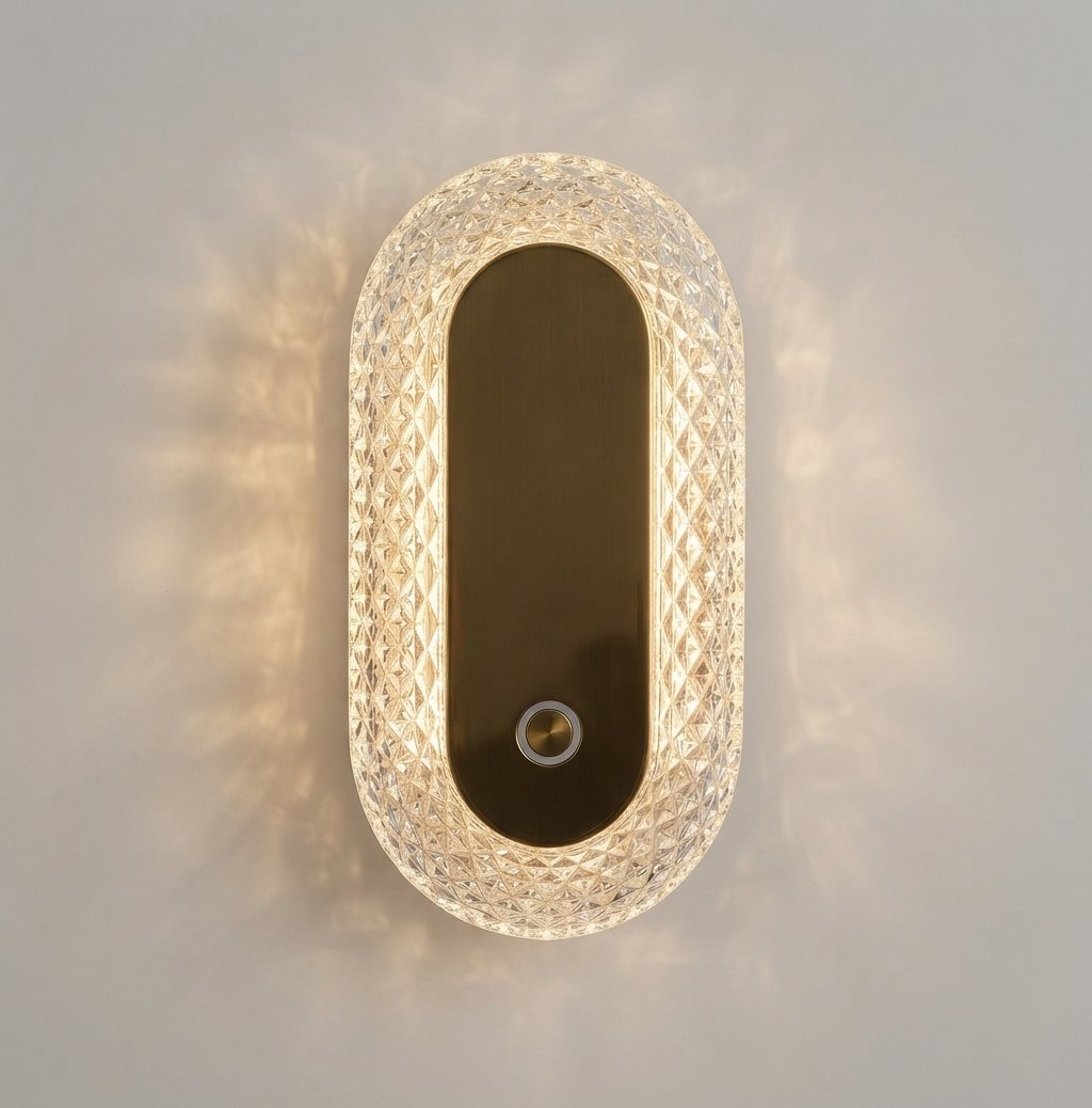 Nordic Iron & Acrylic LED Wall Sconce - Image 3