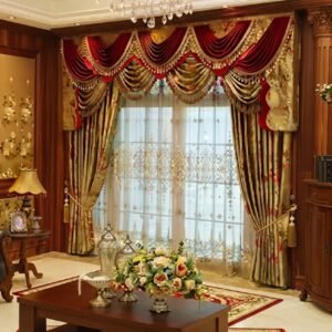 Luxury Valance Curtain for Living Room