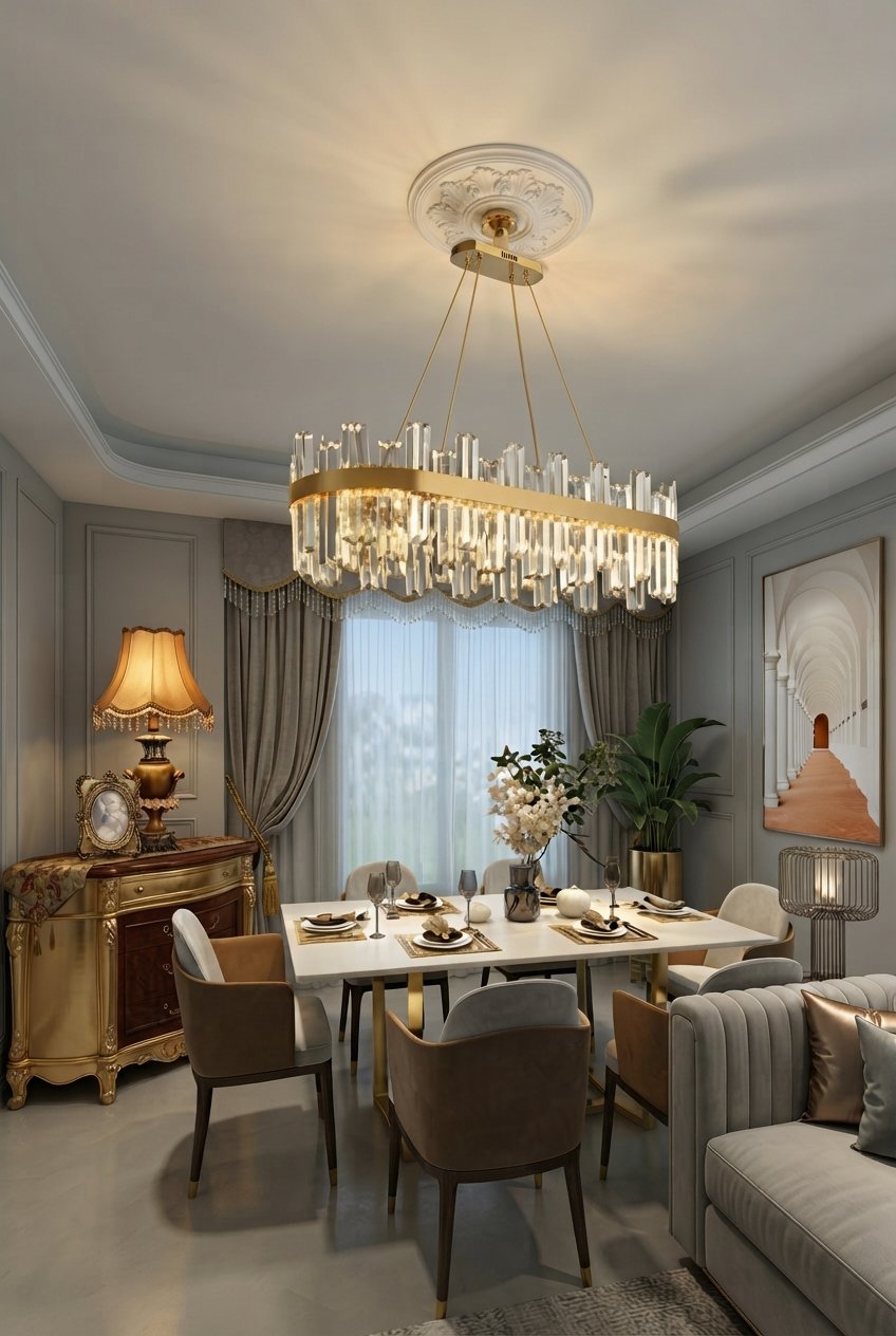 Modern Luxury K9 Crystal Chandelier