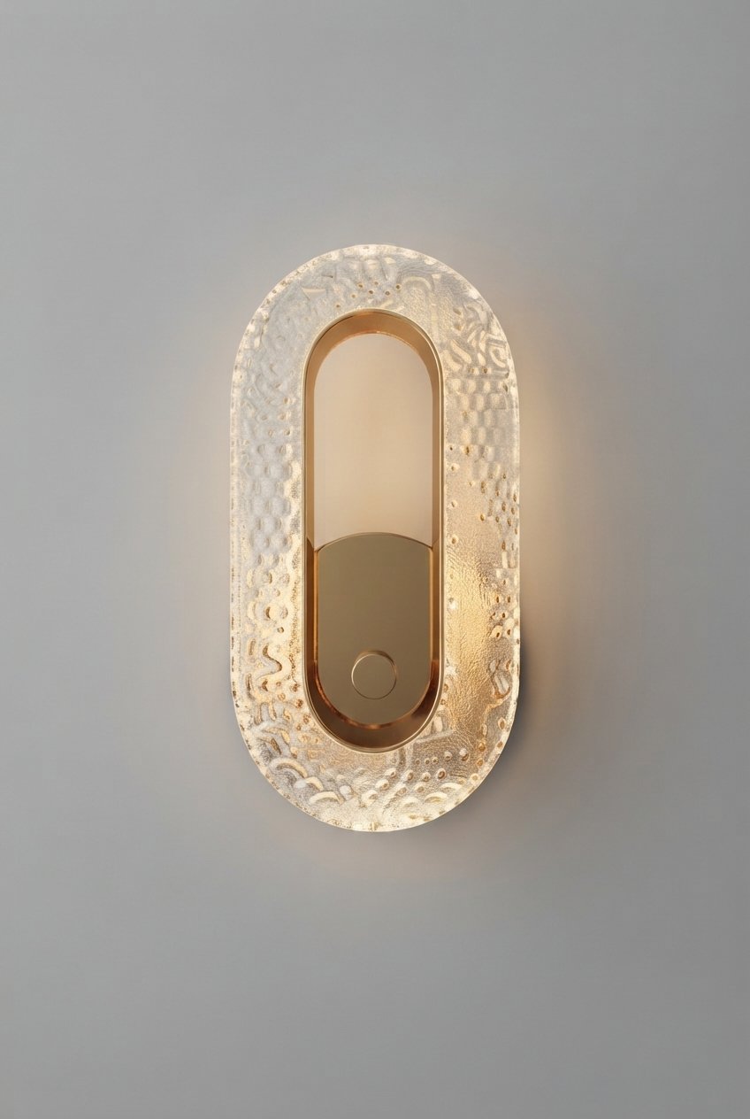 Nordic Iron & Acrylic LED Wall Sconce