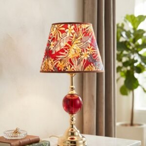 Retro Wrought Iron Bedside Lamp