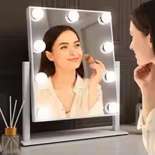 Hollywood Vanity Mirror with 9 LED Lights - Image 4