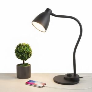 Smart LED Desk Lamp with Auto-Dimming Sensor