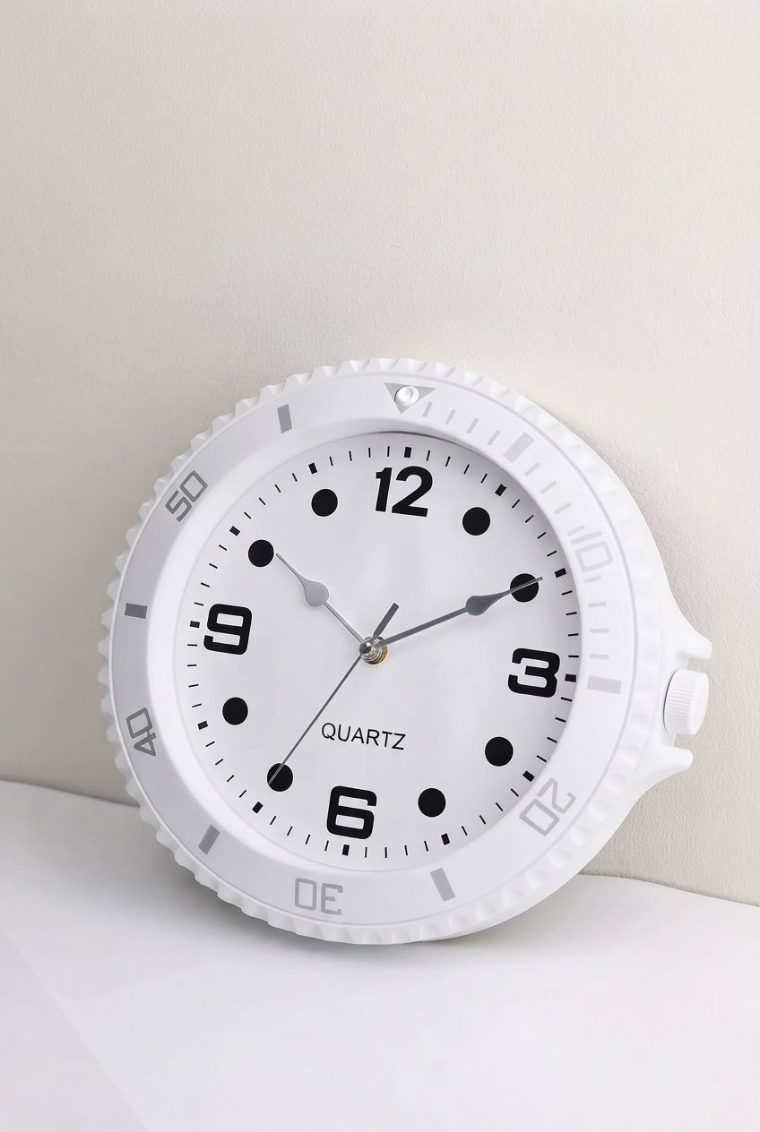 Gold Rim Modern Wall Clock - Image 2